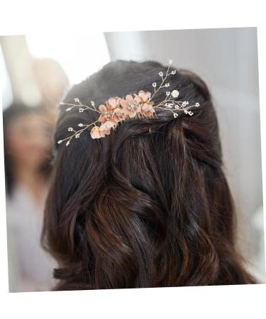PLAFOPE Flower Hair Comb Hair Styling Accessories Decorative Hair Comb Bride Hair Accessories Hair Comb for Wedding Hair Comb for Women Accessories Hair Accessories for Women - Buy Online on GoSupps.com