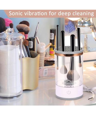 Viitech Electric Makeup Brushes Cleaner USB Reusable Automatic Make Up Brush Cleaning Tool Cosmetic Brush Cleaner for Quickly Washing Cosmetic Brushes Cleaning Tools - Buy Online on GoSupps.com