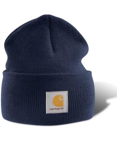 Carhartt unisex Acrylic Watch Hat One Size 125 Navy
