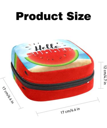 Women s Bonds Stillpad Hello Summer Watermelon Sea Period Kit | Portable Storage Bag for Girls - Buy Online on GoSupps.com