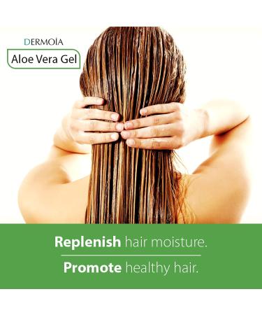 Organic Aloe Vera Gel 16 fl oz - Soothing Sunburn Relief & Acne Treatment - Hydrating & Moisturizing for Face & Body - Buy Online on GoSupps.com