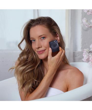 Charcoal Soap Sponge Set - Multi-Functional - Pack of 3 - Buy Online on GoSupps.com