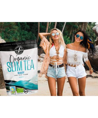  VITSTORM VITSTORM Slimming Herbal Tea - Organic Beauty Slim Tea - Powerful Fat Burner for Weight Loss - Antioxidant & Detox - Loose Leaf Infusion 100g - Buy Online on GoSupps.com