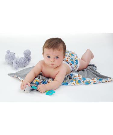 Petit Lulu XL Cloth Diapers (12-17 kg) - Velcro Hedgehog Design | International Shipping Available - Buy Online on GoSupps.com