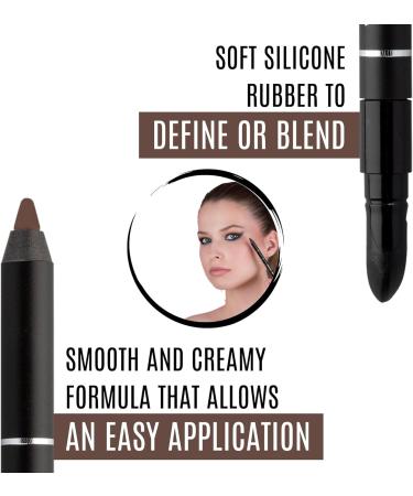 IMPALA Waterproof Eyeliner in Silicone Brown No. 05 | Defined Line or Smudged Effect | Easy-to-Apply Creamy Texture | Long-Lasting & Water-Resistant - Buy Online on GoSupps.com