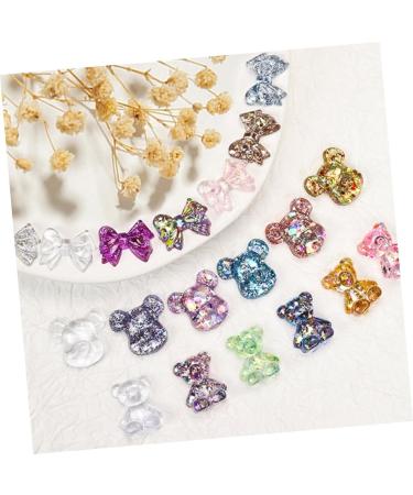 Healeved 3 Bear Head Nail Color Displaying Tool Transparent Nail Color Display Tool Bear Nail Color Displaying Tool Manicure Tools Nail Tools for Nail Art Nail Polish Polishing Plate - Buy Online on GoSupps.com