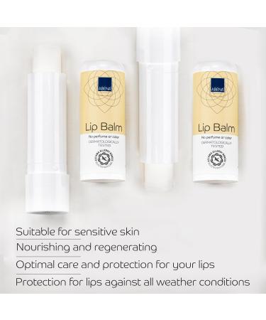 Abena Chapstick Lip Balm | 5g Moisturiser | Fragrance Free | Lip Moisturiser For Lip Repair | Chapstick Lip Balm For Dry Cracked Lips | Lip Treatment for Sensitive Lips - Buy Online on GoSupps.com