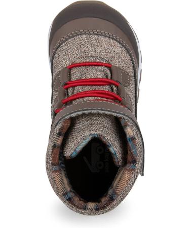 See Kai Run Kids Sam Waterproof Hiking Boot - Little Kid (4-8 Years) Size 11, Brown/Red - Buy Online on GoSupps.com