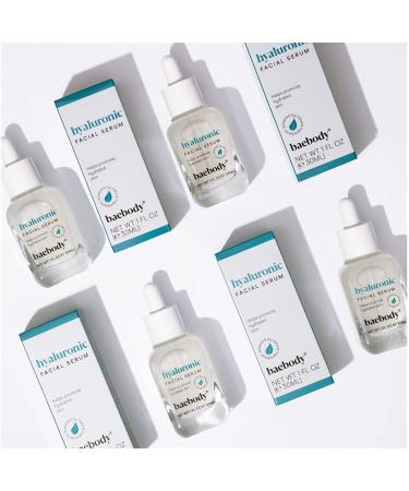 Baebody Hyaluronic Acid Serum 1 fl oz - Hydrating & Anti-Aging Skincare - Buy Online on GoSupps.com