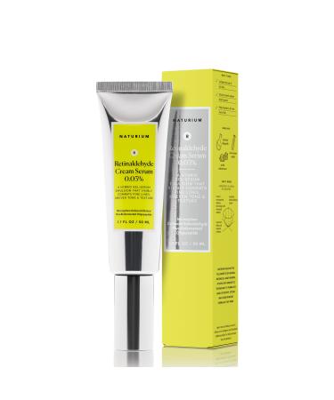 Naturium Retinaldehyde Cream Serum 0.05%  Advanced Anti-Aging & Smoothing Treatment  Face & Skin Care  1.7 oz 1.70 Ounce (Pack of 1) - Buy Online on GoSupps.com