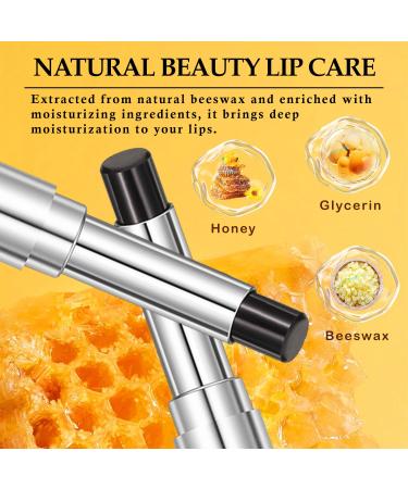 Noir Honey Lipstick Moisturizing Lip Color Nourishing Lip Balm Honey Noir Lipstick Suitable for All Skin Tones Natural Lip Care Long-Lasting Moisturization Non-Sticky (Black) - Buy Online on GoSupps.com