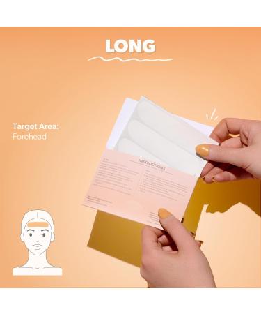 Facial Smoothies LONG Wrinkle Remover Strips - 48 Forehead Anti Wrinkle Patches - Buy Online on GoSupps.com