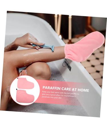 Housse De Paraffine Pour Pieds Couvre-pieds Chauffants Accessoires Pour Bain De Paraffine Spa De Pieds La Maison Protection Pour Chauffe-cire rose - Buy Online on GoSupps.com