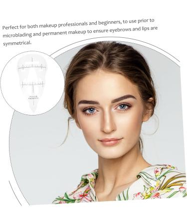 Hemoton 1pc Lip Ruler Eyebrow Ruler Eyebrow Grooming Stencil Eyebrow Stencil Positioning Tool Thread - Buy Online on GoSupps.com