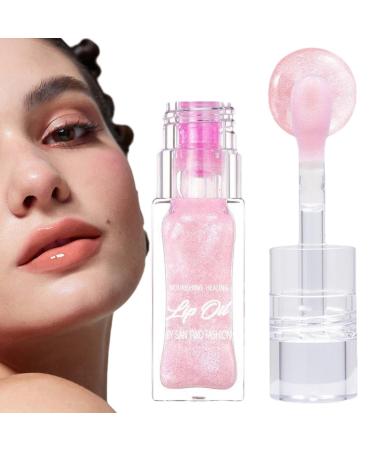 Color-changing lip oil - Glossy lip oil Lip gloss Color-changing lip oil with temperature long-lasting moisturizing lip gloss