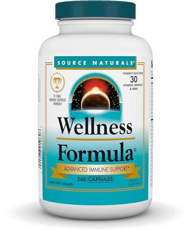 Source Naturals Wellness Formula Herbal Defense Complex 240 Capsules