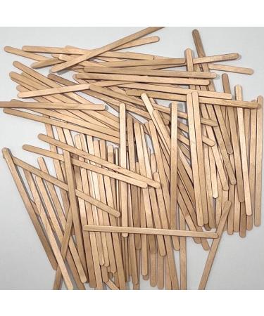 Vanity UK Brow Waxing Sticks 500 Pcs Salon Professional Quality Slim Mini Disposable Eyebrow Wooden Spatulas Wax Applicator for Lip Nose Hair Removal - Buy Online on GoSupps.com