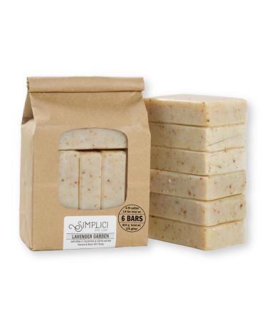 SIMPLICI Lavender Bar Soap Value Bag (6 Bars) by Simplici