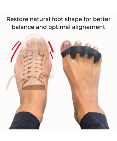 Unisex Toe Spacer - Relieve Bunions & Plantar Fasciitis | Spacer Mobility Therapeutic 4-Loop Design for Foot Pain Relief - International Shipping Available - Buy Online on GoSupps.com