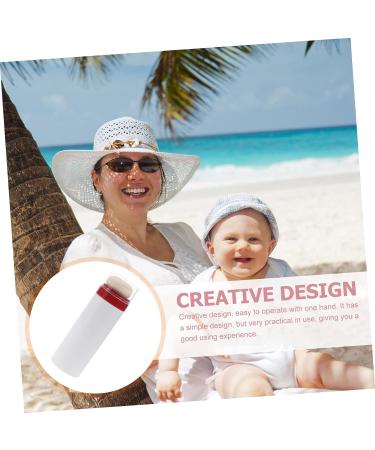 Beavorty Compact Baby Milk Powder Dispenser with Kickstand and Powder Puff - Skin Care and Cosmetic Container - Buy Online on GoSupps.com