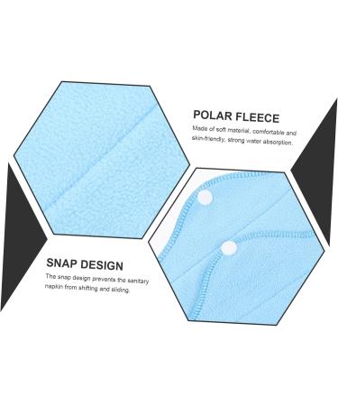 Shop Gleavi 7-Sentence 6-Ply Women's Lords - Washable Reusable Polar Fleece Menstrual Inserts | Eco-Friendly Microfiber Coalpad & PUL Fabric - Buy Online on GoSupps.com