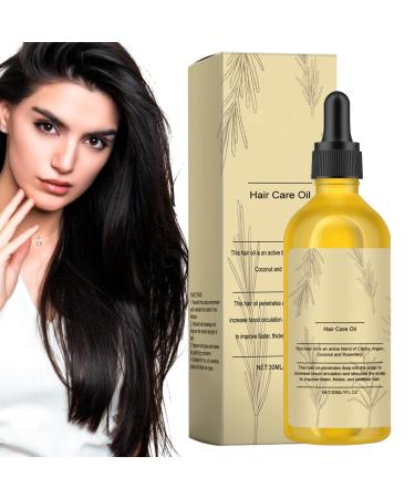 Hair Oil Intense Hydration & Repair Care 30ml Natural Drops Anti-Frizz Strengthening Roots Fall Prevention Men Women