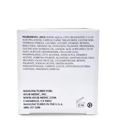Ayur-Medic Retinol Cream - Wrinkle and Blemish Control - Buy Online on GoSupps.com