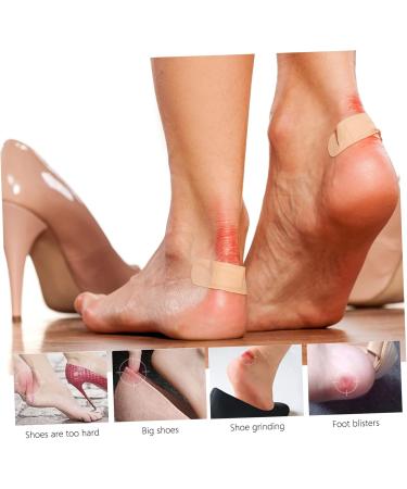 Buy FRCOLOR 12 Pairs Cuttable Heel Pads - Self-Adhesive Half Size Stickers for Women's Shoes | Abrasion-Proof Foot Care Protector Mats - Ideal for Sneakers & House Shoes - Buy Online on GoSupps.com