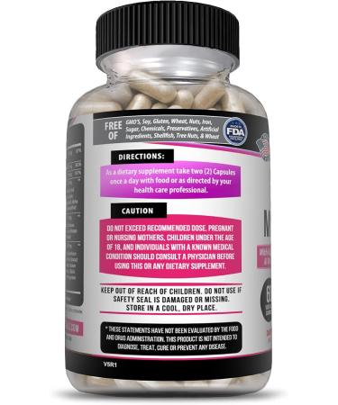 Kaya Naturals Women's Multivitamin - Antioxidant & Immune Support - Energy Boost - 60 Count - Buy Online on GoSupps.com