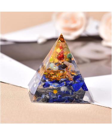 Buy Handmade Repwey Crystal Pyramid - Chakra Energy Generator for Meditation & Home Decor (Style 3 1PC) - Buy Online on GoSupps.com