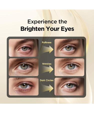 Retinol Eye Cream for Dark Circles and Puffiness Hydrating Eye Serum for Wrinkles and Fine Lines, Anti-Aging Under eye Cream for Women, 0.71 fl oz Ivory Glow - Buy Online on GoSupps.com