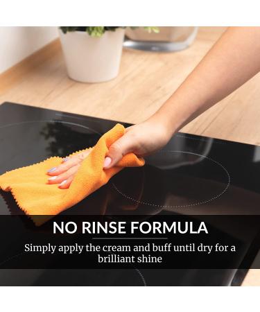 Hope's Cooktop Cleaning Cream - Ceramic Glass Stove Top Cleaner 10 Fl Oz - Fast-Acting Formula for Burnt-on Stains - Buy Online on GoSupps.com