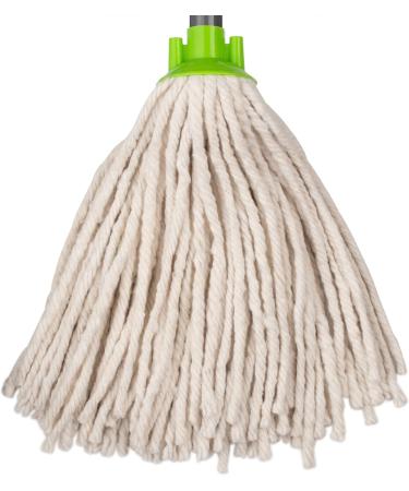 Jazooli 10-Pack Green Mop Heads Replacement for Wet & Dry Cleaning - Household and Commercial Use | Heavy Duty, Colour Coded Yarn Floor Mops - Buy Online on GoSupps.com