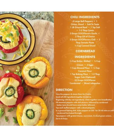 One On One Flavors Cornbread Flavoring Extract Highly Concentrated Cornbread Natural Food Flavoring Concentrate - 2 Fl Oz - Buy Online on GoSupps.com