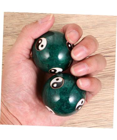 Gleavi 3 Pairs Baoding Balls Chinese Jade Hand Massage Balls for Health & Wellness | Improve Circulation & Relaxation - Buy Online on GoSupps.com
