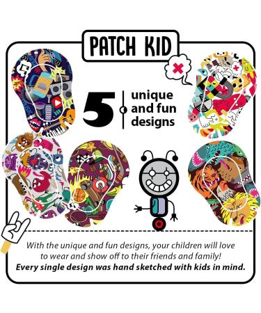 Large Eye Patches for Kids (Girls and Boys) - 50 Patches, Fun & Comfortable for Lazy Eye - Medical Grade Adhesive Bandages - Buy Online on GoSupps.com