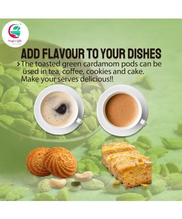Premium Indian GREEN CARDAMOM Pods Whole - 1 oz | Exotic Spice by Yogi's Gift - Buy Online on GoSupps.com