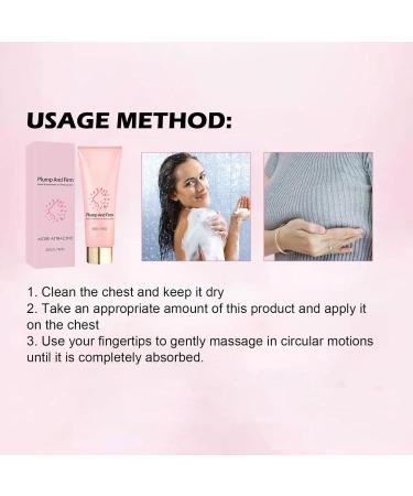  Beslibate 2 Pcs Bust Firming Cream 40g Firming Breast Cream Lifting Cream for Breast Enlargement Volumizing and Firming Breast Cream - Buy Online on GoSupps.com