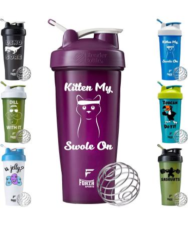 Blender Bottle x Forza Sports Classic 28 oz. Shaker - Kitten My Swole On | Buy Now - Buy Online on GoSupps.com