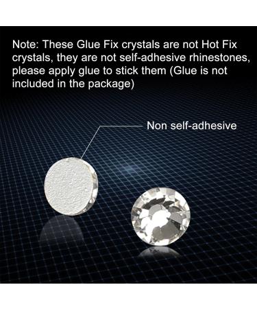 Jollin SS5 Rhinestones - Flat Back Glass Crystal Adhesive Gems - 2880pcs for Crafting & DIY Projects - Buy Online on GoSupps.com