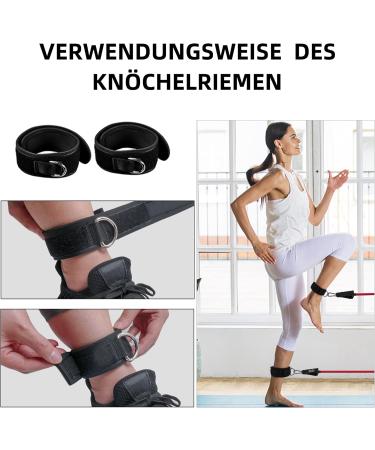 Buy Premium Fitness Straps & Resistance Bands Set | Strength Training Equipment for Home Gym Yoga & Pilates - Multicolored Rubber Bands - International Shipping Available - Buy Online on GoSupps.com