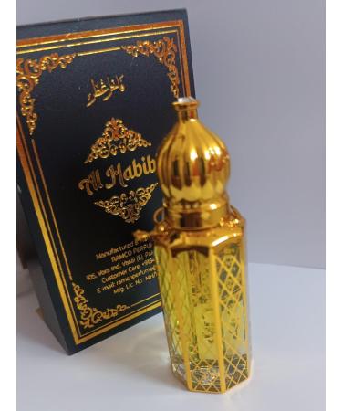 Al Habeebi Green Musk Non Premium Attar oil 12ml concentrated Perfume Oil Roll-on For Mens tender grass +White musk base combination - Buy Online on GoSupps.com