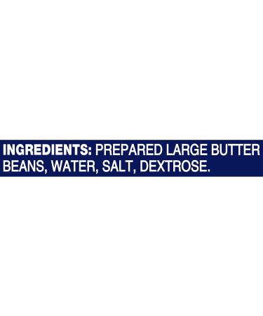 BUSH'S BEST Large Butter Beans (12 Pack) - Plant Based Protein, Fiber, Low Fat, Gluten Free - 16 oz - Buy Online on GoSupps.com