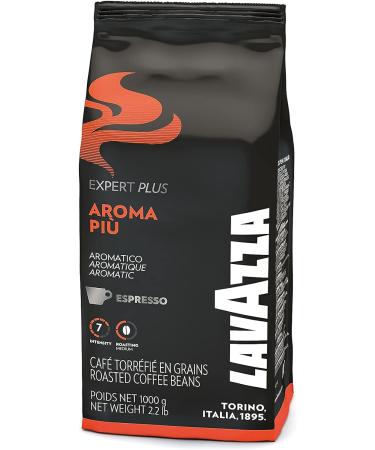 Lavazza Aroma Piu Expert Plus Espresso Coffee Beans 1kg - Pack of 1 - Buy Online on GoSupps.com