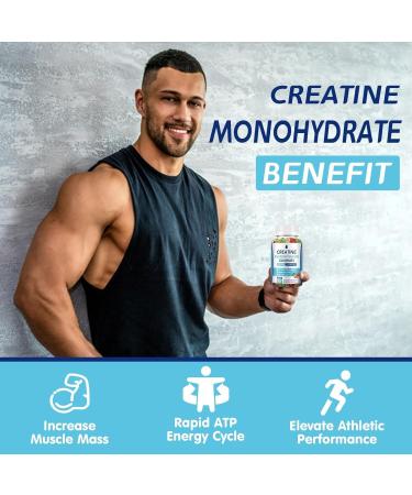 MaxHemp Creatine Monohydrate Gummies 5000mg Creatine for Women & Men 2 Packs Creatine Monohydrate Chew for Boost Focus Muscle Strength 5g Creatine Monohydrate per Serving Sugar Free Vegan - Buy Online on GoSupps.com