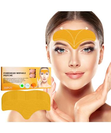 FAECEYER Forehead Wrinkle Patches-Face Tape for Wrinkles 10 PCS Face Wrinkle Patches for Forehead Wrinkles Treatment Wrinkles Anti Facial Patches Face Tape for Wrinkles Facial Wrinkle Remover Tape