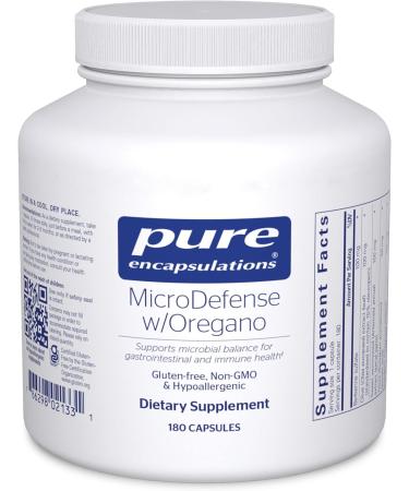 Pure Encapsulations MicroDefense with Oregano - 180 Capsules