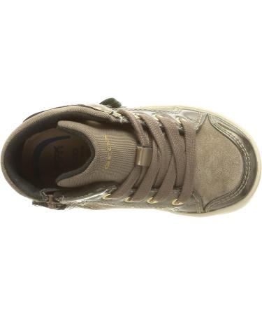 Geox Kids B Kiwi C Hiking Boots - 4.5 UK Child, Smoke Grey | Breathable & Comfortable - Buy Online on GoSupps.com