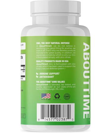 High Potency Zinc Immune Support Supplement - 60 Capsules | 50mg per Serving - Buy Online on GoSupps.com