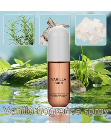 90ml Vanilla Skin Perfume Vanilla Skin Body Mist Vanilla Essential Oil for Skin Eau De Toilette Spray (2pcs) (1PACK) - Buy Online on GoSupps.com